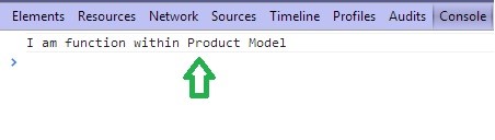 function within Model